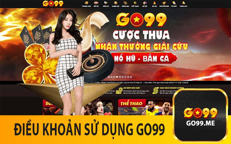 Điều khoản sử dụng GO99