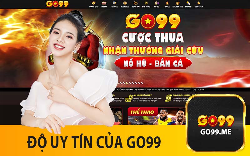 Độ uy tín của Go99