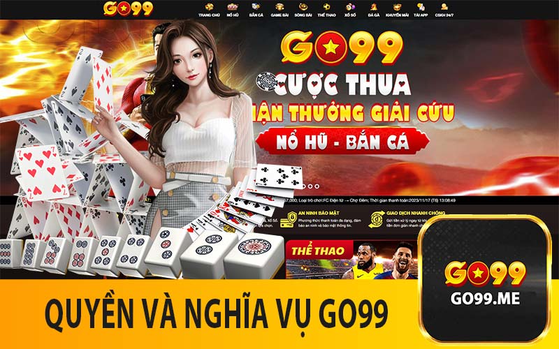Quyền và nghĩa vụ Go99